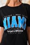 WOMEN'S MIAMI PRINTED T-SHIRT - 8