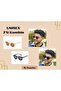 Unisex 2-Piece Combination UV400 Protected Sunglasses (cream-black) (Lancement Price) - 5