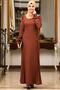 Arya Dress Brown