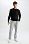 Boxy Fit Crew Neck Sweatshirt - 2