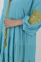 WOMEN'S AUTHENTIC EMBROIDERED LOOSE DRESS - 4