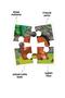 Wooden 4 Piece Puzzle My Baby's First Pazlı (Bear Family) - 2