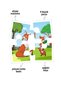 Wooden 4 Piece Puzzle My Baby's First Pazlı (Fox Family) - 2
