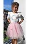 23 April Feast Birthday Special Day Girl's Baby Tutu Skirt - 2-9 Years - Pink