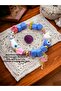 Glass Basement Bead Charm Murano Evil Eye Bead Bracelet Evil Eye Beaded Bracelet - 2