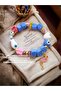 Glass Basement Bead Charm Murano Evil Eye Bead Bracelet Evil Eye Beaded Bracelet - 3
