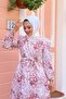 Full Length Prism Pattern Dress
