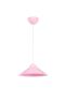 Mercan Pembe Tekli Sarkıt Avize - 4