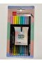 Fineliner Pastel Color Pencil Set of 10