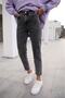 Lifee Smoked High Waist Soft Touch Relaxed Cut Mom Jean Jeans