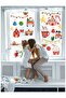 Christmas Ornaments, Snowmen, Stars Themed Decorative Glass Labels
