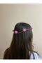 Women's Pink Floral Tulle Hoop Hair Crown - Bridesmaid, Henna, Maternity, Engagement Crown - Crown - 3