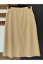 BİYE DETAIL SCUBA CREPE BELL SKIRT - 2