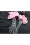 Gemma Organza Ruffle Party Gloves Bebe Pink