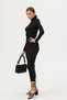 Women's Half Turtleneck Camisole Fabric Hijab Suitable Dress Length 135cm - 3