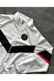Unisex White Design Printed Zippered Raincoat & Windbreaker - 2