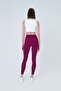 Push Up Soft High Waist Lifting Leggings Plum - 2