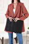 Black Unisex 13-14-15.6-16 Inch Compatible Macbook Case Notebook Laptop Bag - 2
