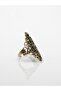 Filigree Embroidered Antique Antique Adjustable Women's Ring - 6