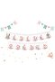 Cardboard Text Happy Birthday Princess with Chats