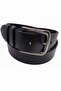 Genuine Leather Black 4 Cm Sports Men's Belt - 3