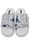 Women's Vegan Leather Beige Slippers - Change is Good Design - 2