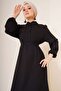 Women's Ruffle Detailed Collar Buttoned Dress - 2