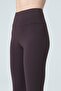 Push Up Soft High Waist Lifting Leggings Dark Brown - 6