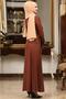 Arya Dress Brown - 3