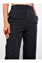 Standard Fit Plain Satin Women's Trousers (S2) - 3