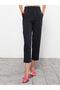 Standard Fit Plain Satin Women's Trousers (S2) - 4