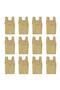 12-Piece Military Undershirt Set with Straps - Normal Size Military Clothing Materials - Military Underwear - 4