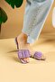PLEATED STONE SLIPPERS - 2
