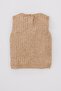 Baby Girl Crew Neck Knitwear Sweater - 4