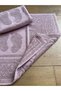 2 Purple/Burgundy Foot Towels - Set of 2, 100% Cotton Foot Towels - 5