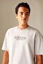 Comfort Fit Crew Neck Printed Short Sleeve Heavy Fabric T-Shirt A4003ax23hs - 5