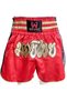 Muay Thai Elite Şort (Kırmızı-Antrasit)