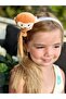 Trend luxury large cute rocking plush monkey with toy crown women's children's crown - 2