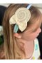 Luxury fashion giant glitter lollipop candy bow tiara women's children's tiara yellow - 3
