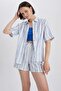 Oversize Fit Printed Short Sleeve Shirt A9133ax23sm - 7