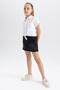 Girl's Crop Poplin Short Sleeve Shirt B0785a823hs - 5
