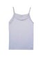 Girl's Combed Cotton Undershirt with Rope Strap, Pack of 6 - 5