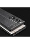 Huawei Honor 70 Case with Camera Protection Leather Look Stitching Detail Silicone Cover Niss - 5