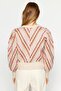 Ecru Soft Textured Knitwear Sweater TWOAW24KZ00798 - 5