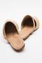 PESA Cream Straw Stone Women's Slippers - 5