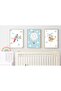 Wooden Framed Children's Room Painting Set