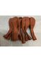 Burnt Orange Retro Latex Balloon 10 Pieces - 2