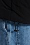 Siyah Unisex Oversize Fit Dik Yaka Suya ve Rüzgara Dayanıklı Şişme Kışlık Mont TMNAW24MO00003 - 5
