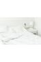 Home Ranforce Luxury Cotton Double Duvet Cover Set - White - 2