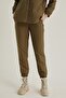 Quilted Leg Elastic Trousers - 5